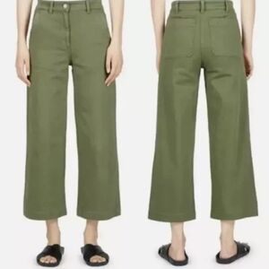 Everlane Utility Wide Leg Crop Pants